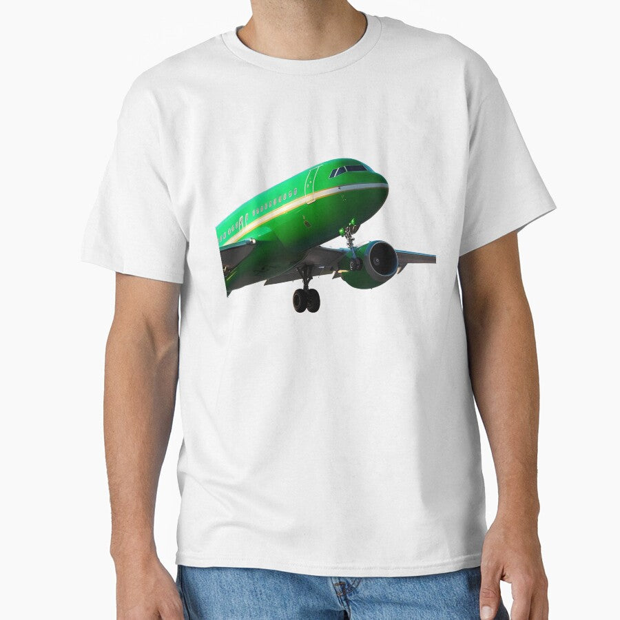 Green Airplane for aviation lovers by EMaviation_