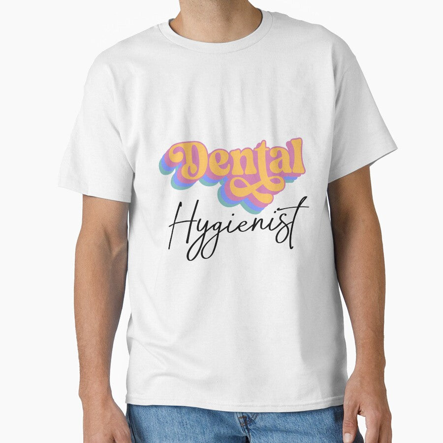 Dental Hygienist Retro Design T-Shirt by hobbybox
