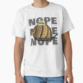Nope Nope Nope Snail - Funny Introvert Meme Antisocial Humor by tellia-kallisto