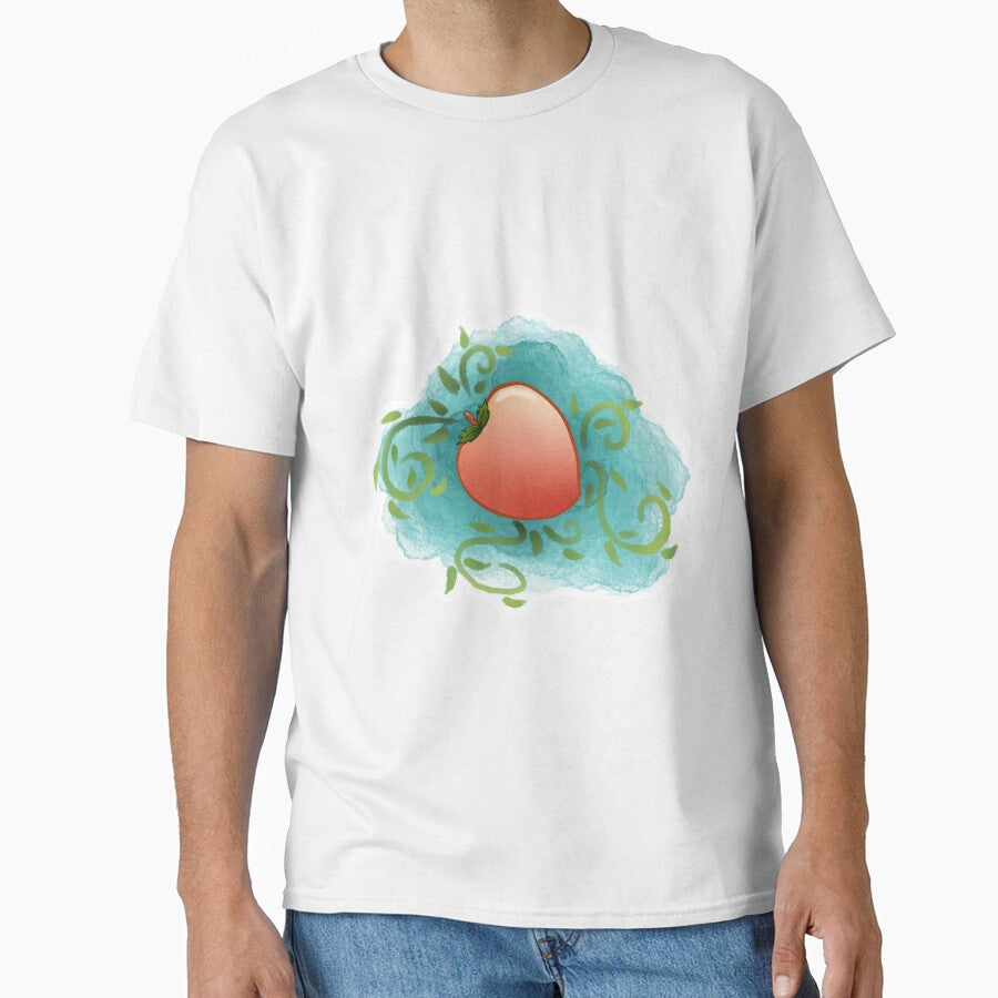Peach Floral Watercolour Design by WeirdCreatureCo