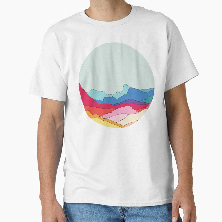Rainbow mountains by Elebea by Sabrina Brugmann