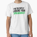 I'm Silently Judging Your Spreadsheet, Funny Accountant by Easy-Teezy