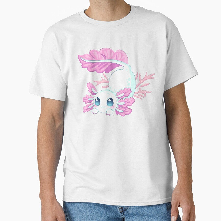 Cyan Axolotl by Art_with_Honesty
