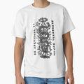 Medieval Occult Snake and Sword Etching - Black by Arcane Orchid