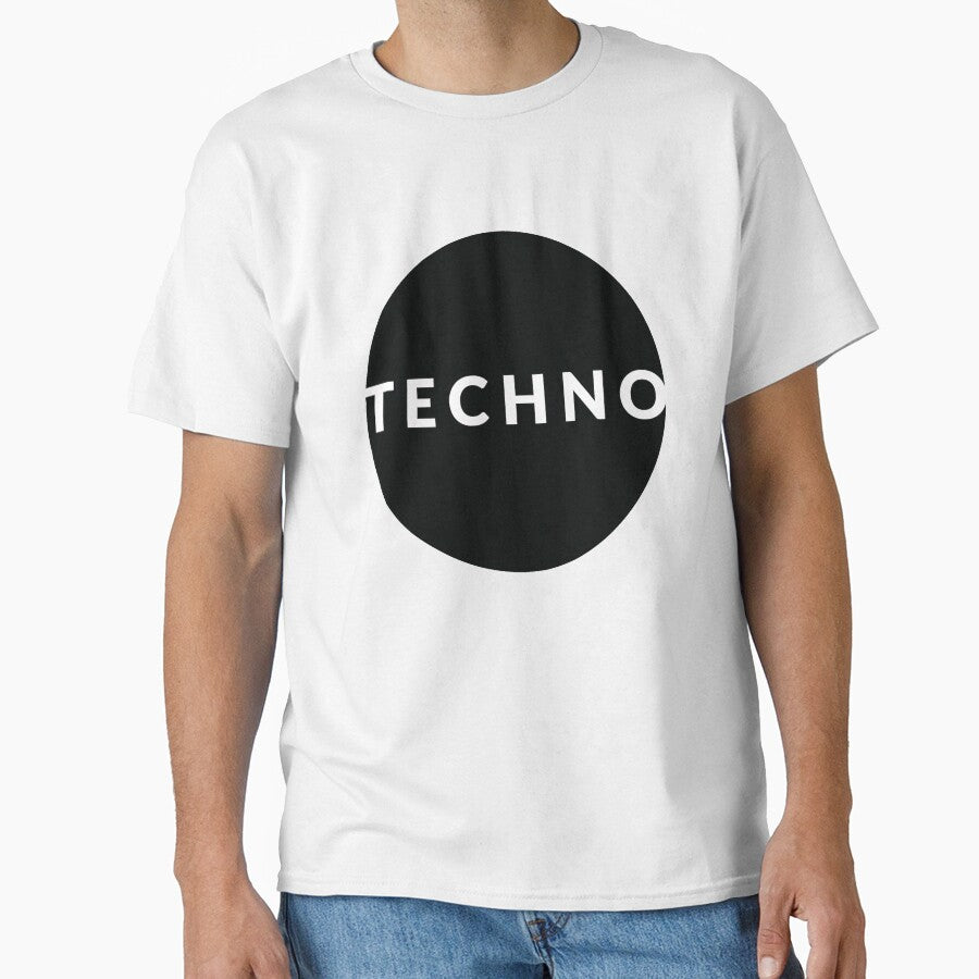 Techno minimalist quote typo by Print  Androïde