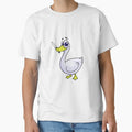 Goose With Knife by The Love Quill