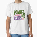 Plants Before Plans - Retro Plant Lover Design by Vibrantdream
