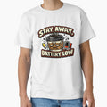Need Coffee, Stay away, Battery low - Funny Introvert Coffee Lover Battery Design | Caffeine Energy Graphic for T-Shirt, Sticker, iPhone case, mug, bag by ArtByTripti