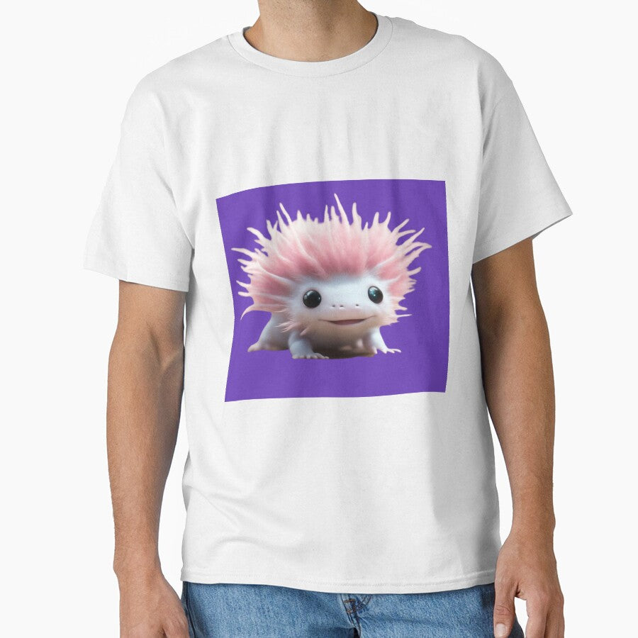 A Cute Axolotl (Colour 8) by Midnight Veil Designs