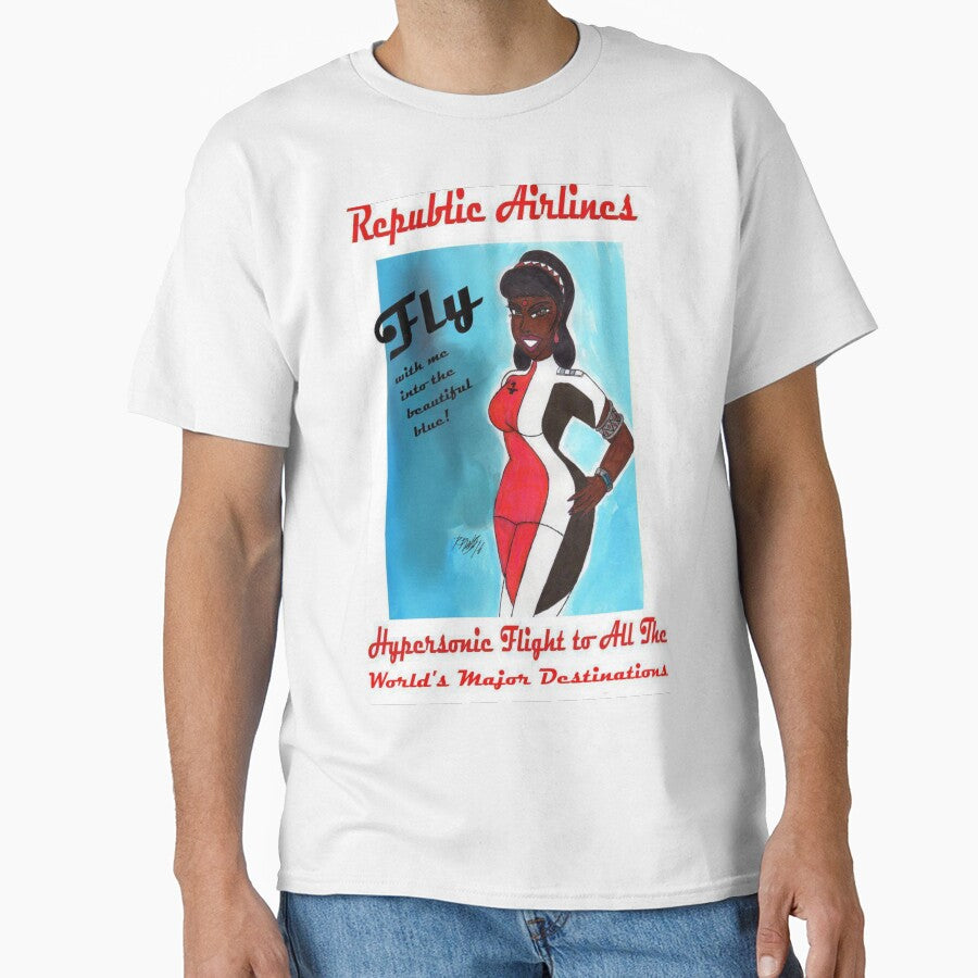 Miriyum of Republic Airlines by Ronald Woods