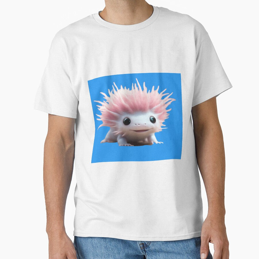 A Cute Axolotl (Colour 10) by Midnight Veil Designs