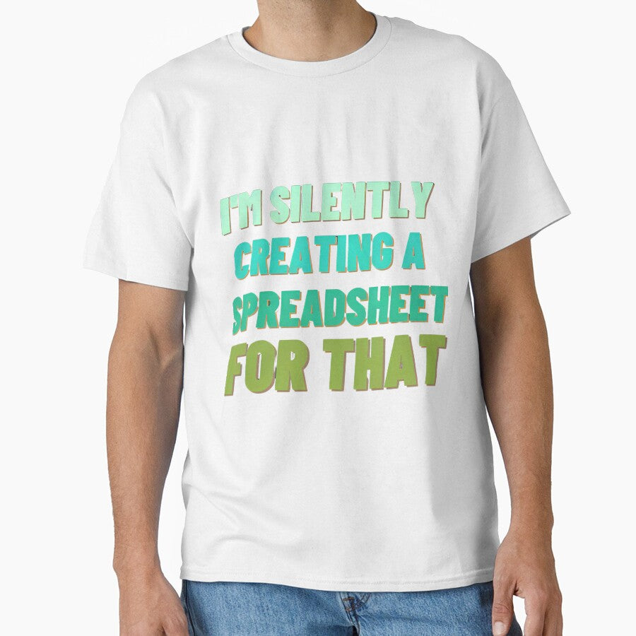 I'm silently creating A spreadsheet .Funny Accountant by Jemsruk