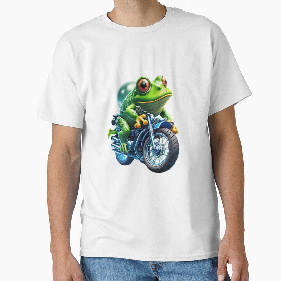 Frog funny toad on bike " cute  Frog pose by Obinne