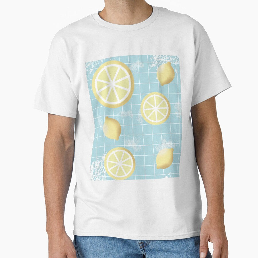 Vintage Lemon Pattern by JadedLilacsArt
