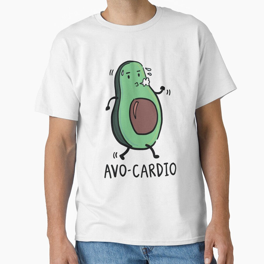 Avo-cardio fitness pun by Michelle Tam