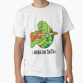 Frog On Skateboard Back View by YanaKnitShop
