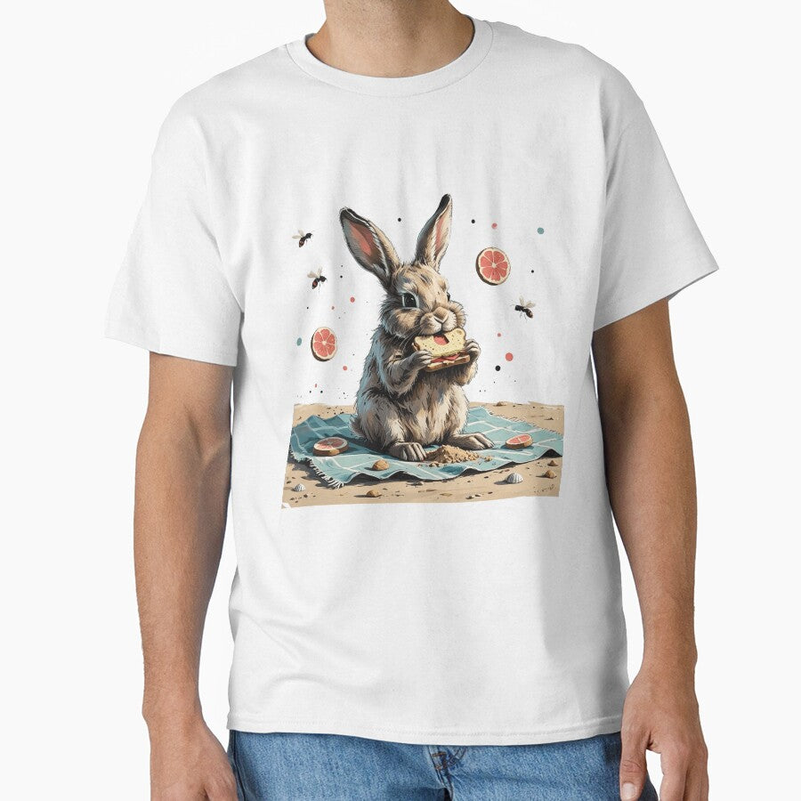 Bunny Picnic by the Sea by AQUILAKREO