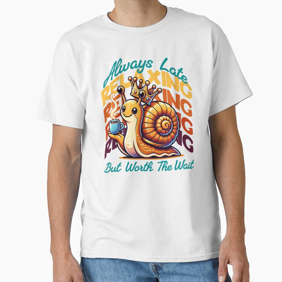 Always Late Relaxing Snail by Belarte.shop
