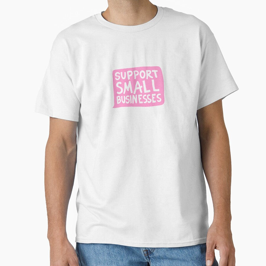 Support Small Businesses Pink by illhustration