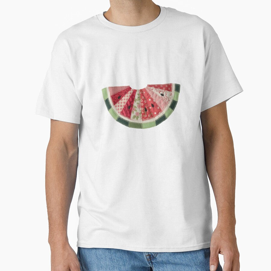 Patchwork Watermelon Design by theartfulaspie