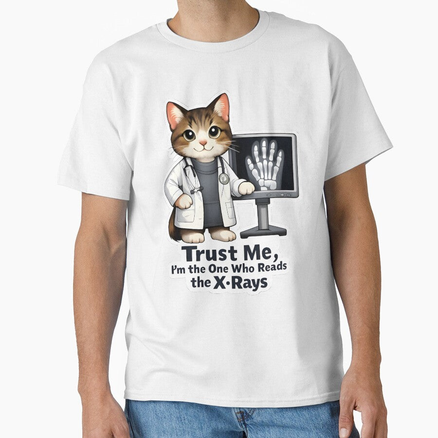 Trust Me, I Read the X-Rays – Funny Veterinary Radiology Design by Bettybee00