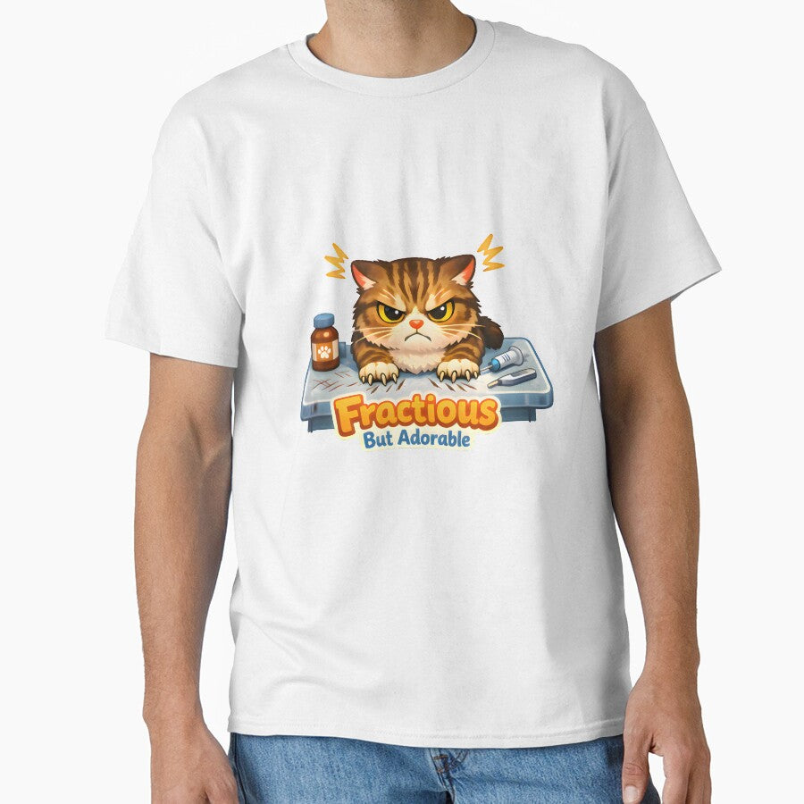 Fractious But Adorable – Funny Veterinary Cat Humor Design by Bettybee00