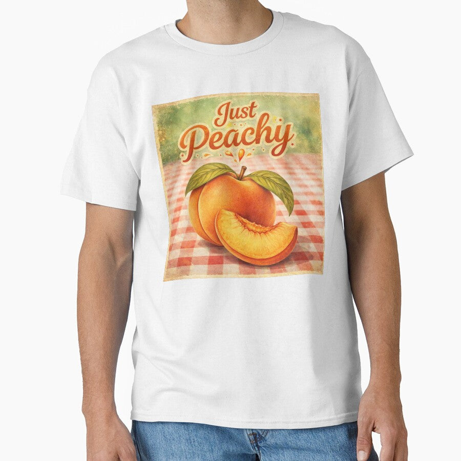 Just Peachy Vintage Summer Picnic by Hues of Bliss