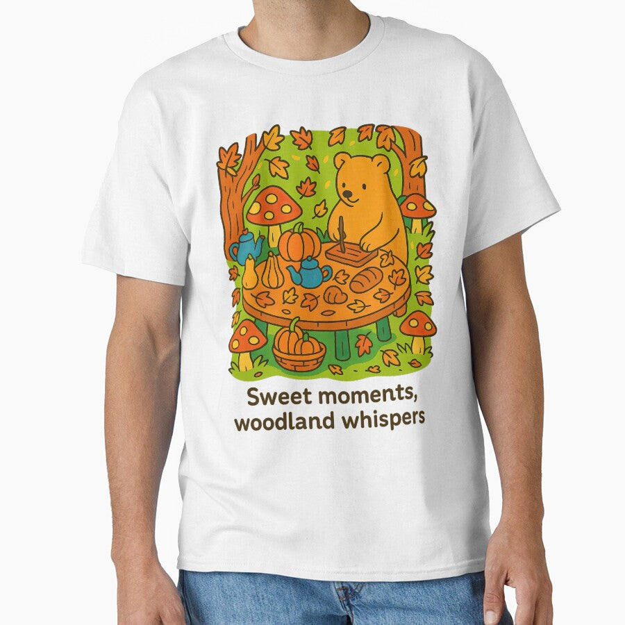 Autumn Bear Picnic by Drip stamp