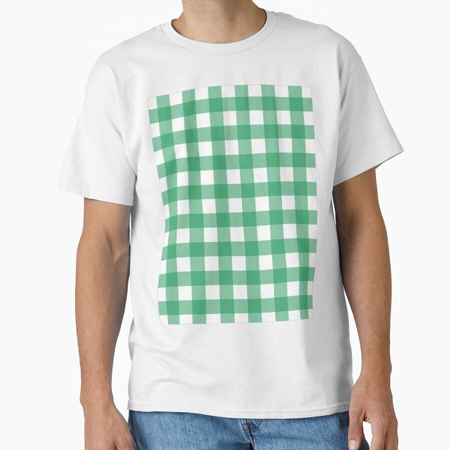 Green Gingham Pattern by Zaya_art