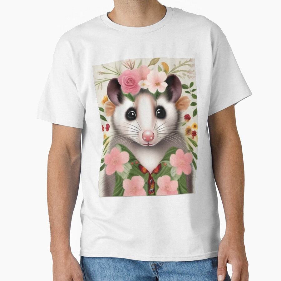 Little opossum floral by Roxburylane