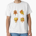 Retro fast food cartoon characters by Innamalinka