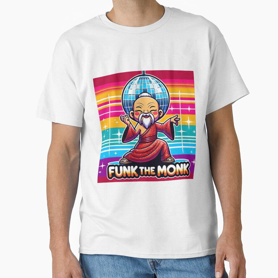 Funk the Monk - School of Mystic Disco - Happy Comical Yoga by tribalfantasy