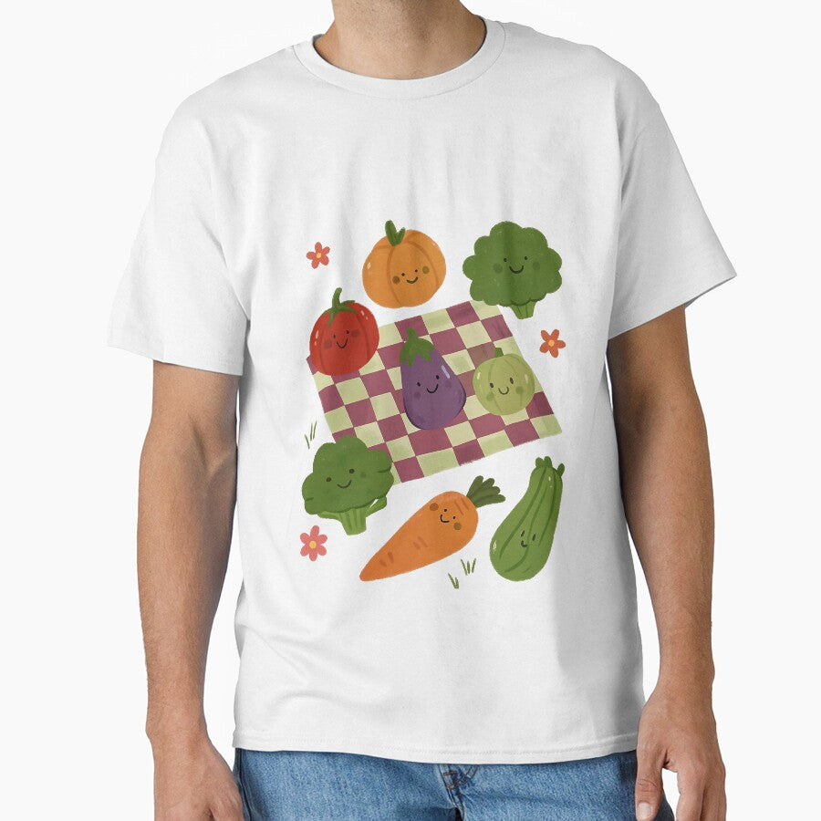 Cottagecore Cute Veggie Picnic by Napxcha