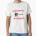 Do not worry I am from tech support -  yellow background - Cute Colorful Astronaut Dancing by IrinchiDE