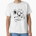 Kawaii Y2K Cyber Grunge Headphones Cat Doodle I Love Meow by Krasnovaovaova