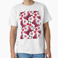 Cherry Butterfly Kawaii Seamless Pattern by HopeAndHustle