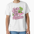 Just a Girl Who Loves Matcha Cute Typography by PMCreative