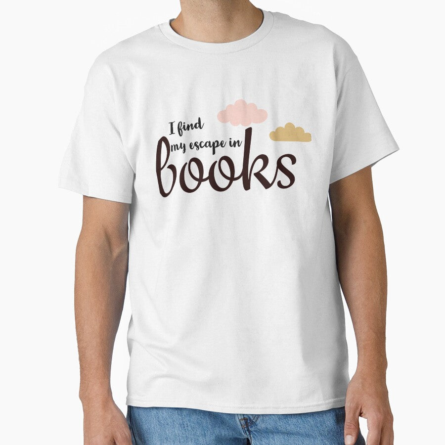 Escape in Books | Book | Books | Book Aesthetic | Book Girl | Teacher | Teachers | Librarian by ShoniwDesigns