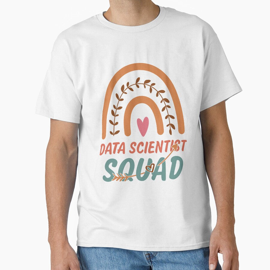 Data Scientist Squad Rainbow Quote Gift Idea For Men and Womens - Funny Data Scientist by Mmmm3344
