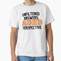 UNFILTERED ANSWERS, ADHD PERSPECTIVE ORANGE by ElectraW