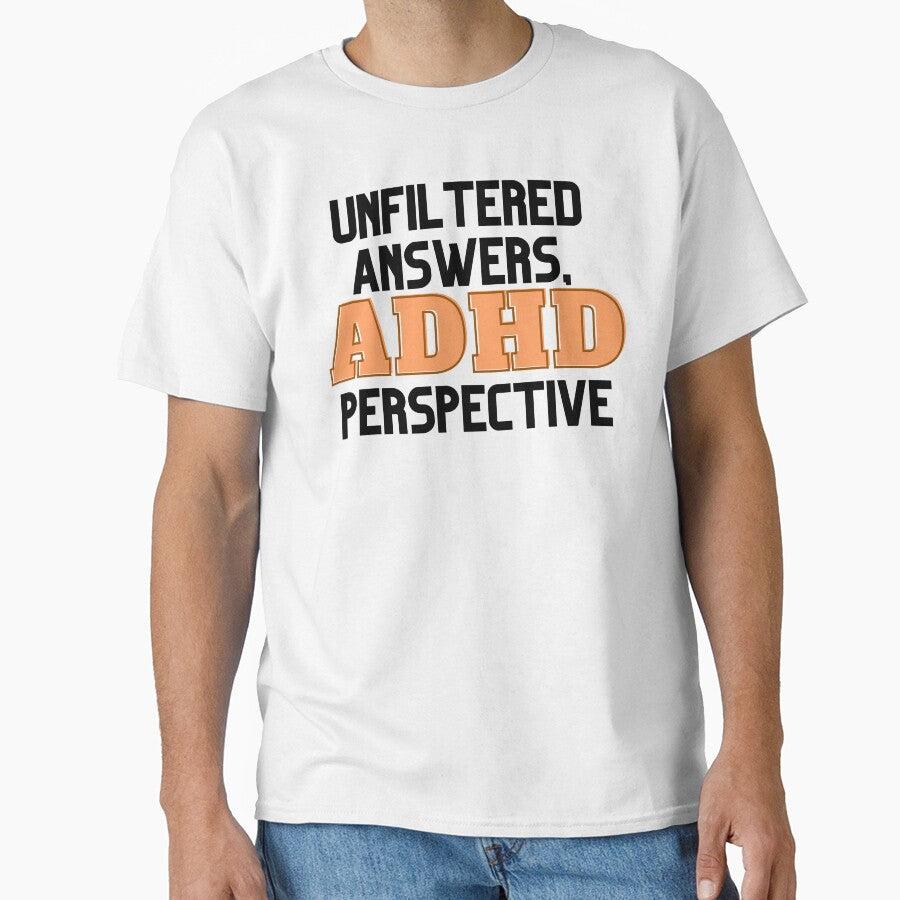 UNFILTERED ANSWERS, ADHD PERSPECTIVE ORANGE by ElectraW
