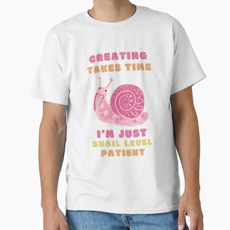 Creating Takes Time – Fun Inspirational Snail Art by Fadastic