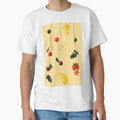 Cute Summer Fruit Pattern with Gingham Background for Foodie Aesthetic by weirdfishes123