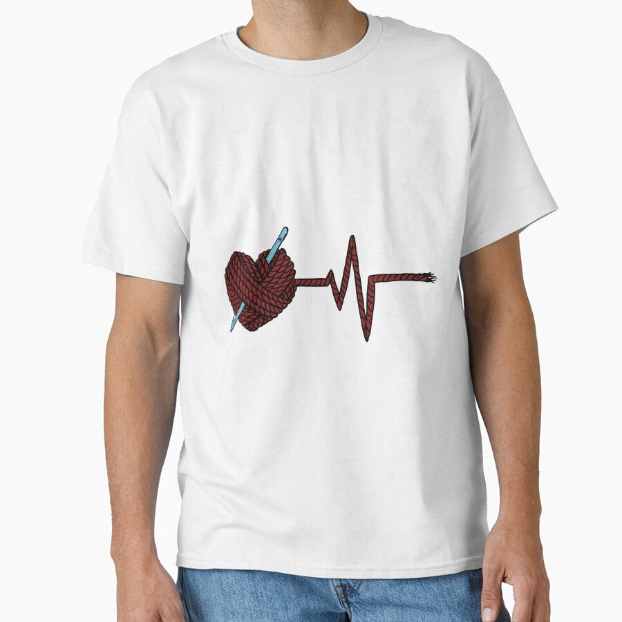 Crochet Heartbeat Yarn Pulse by ioglesmh99