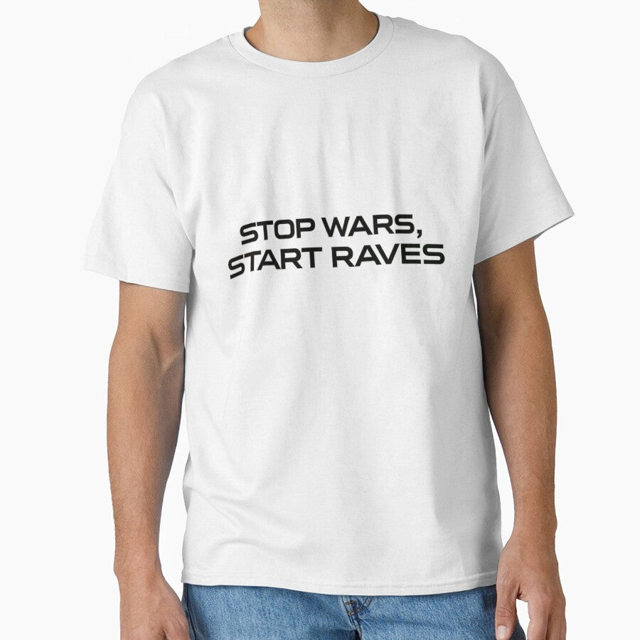 Stop Wars Start Raves, Techno, Festival, Rave Outfit, Fashion by RSINRS