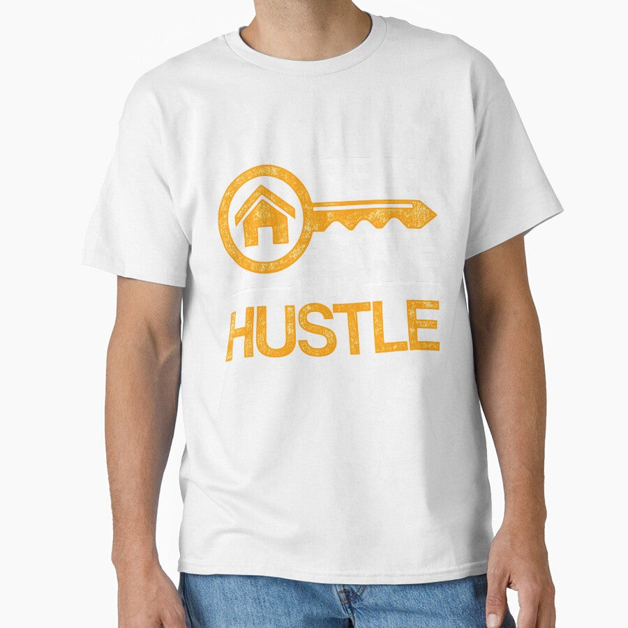 Real Estate Is My Hustle Funny Real Estate Agent by bestshirtdesign