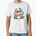 Chess Frogs on Mushroom – Whimsical Design by Dogandesighn