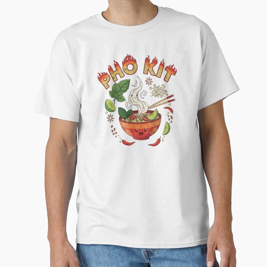 Spicy Pho Bowl Funny Noodle Art by BeLdiAuRa