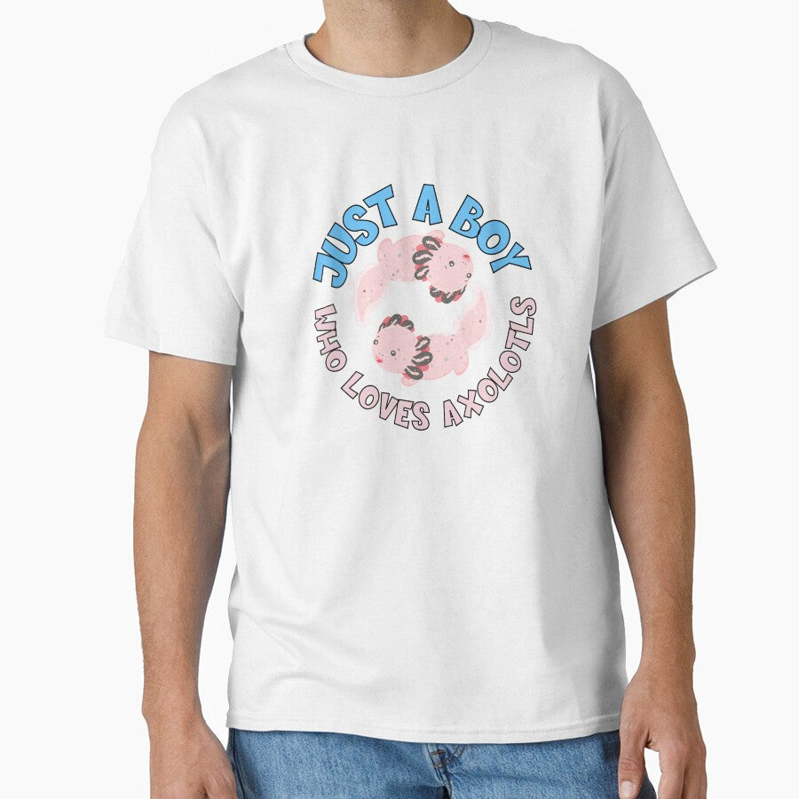 Just A Boy Who Loves Axolotls by TheAnimalZ00