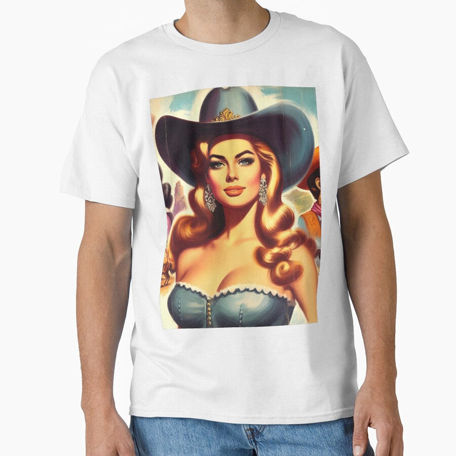Cute Retro Rodeo Girl by PulpVintage